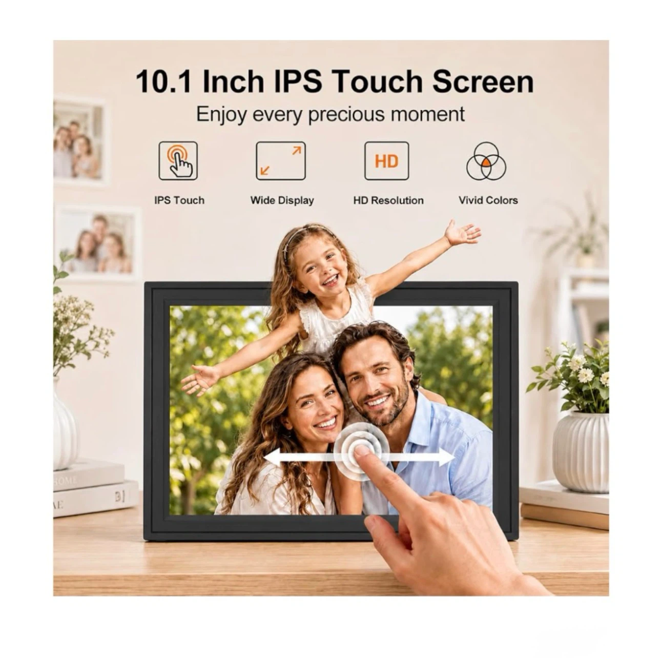 Brand new WiFi Digital Picture Frame, 10.1 Inch - photo 4