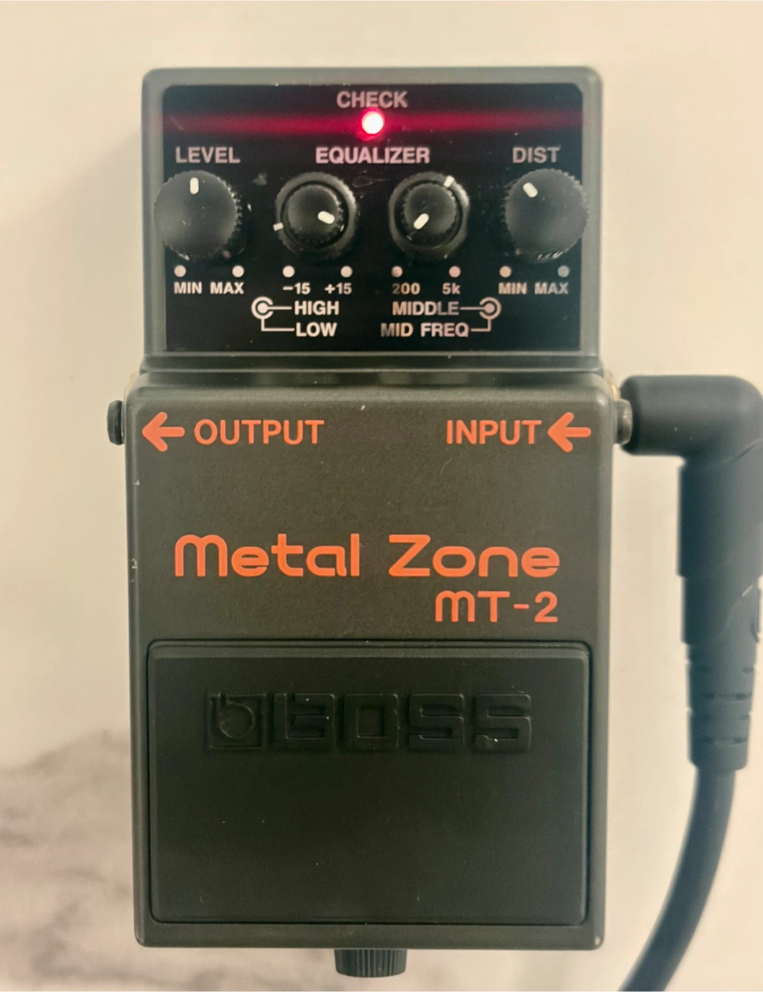 Boss Metal Zone MT-2 Distortion Pedal