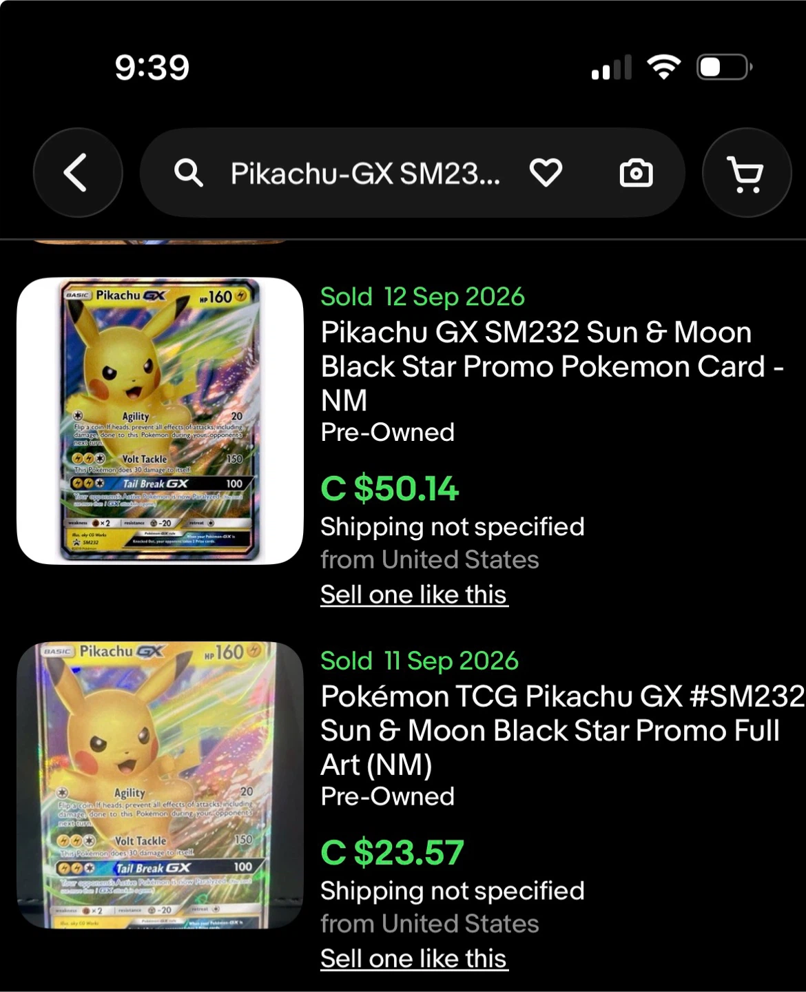 Pikachu GX SM232 Black Star Promo Pokemon Card - photo 3