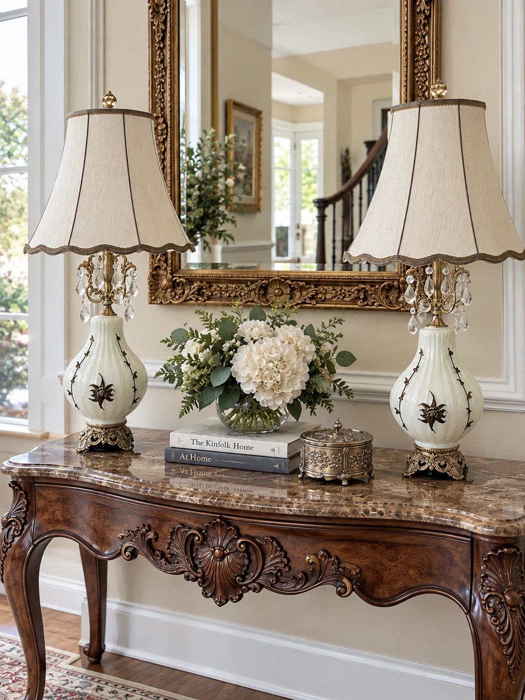 Price for each. Pair of Vintage-Style Table Lamps. - photo 3