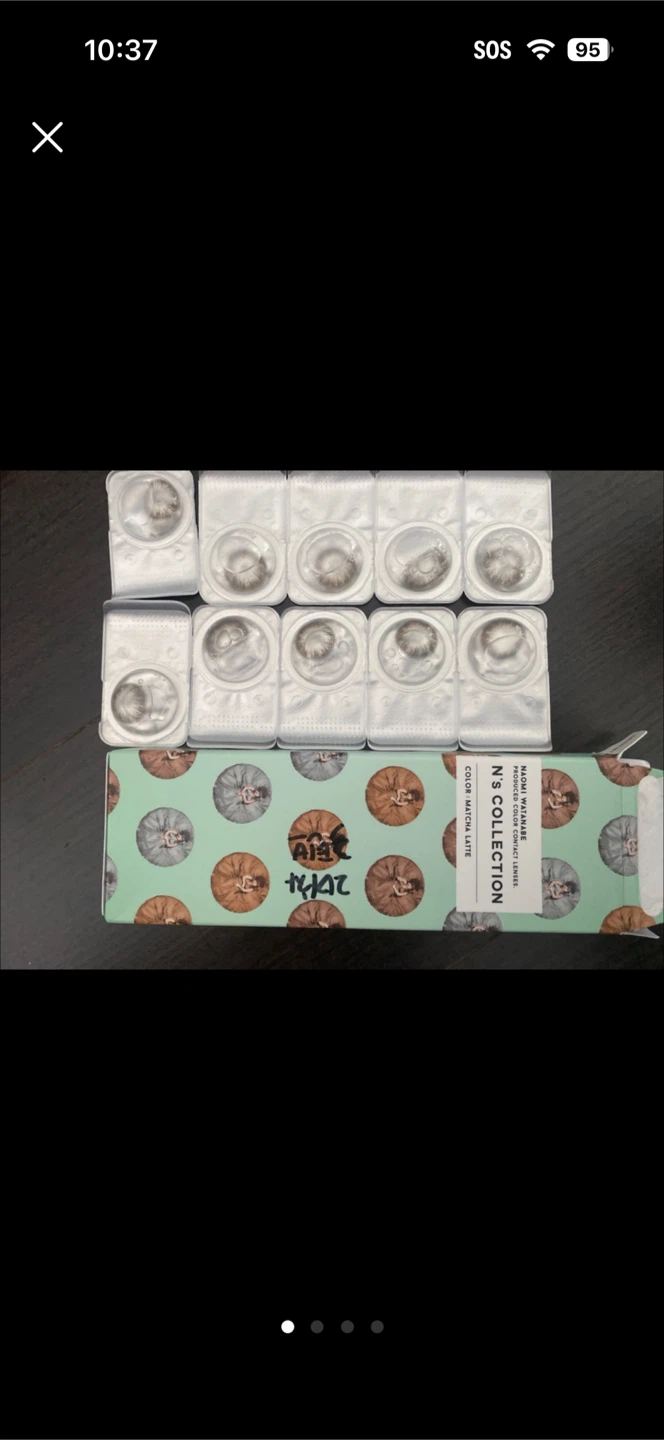 N's Collection Matcha Latte Contact Lenses - 0.00D