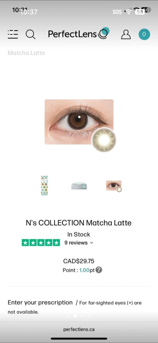 N's Collection Matcha Latte Contact Lenses - 0.00D - photo 2