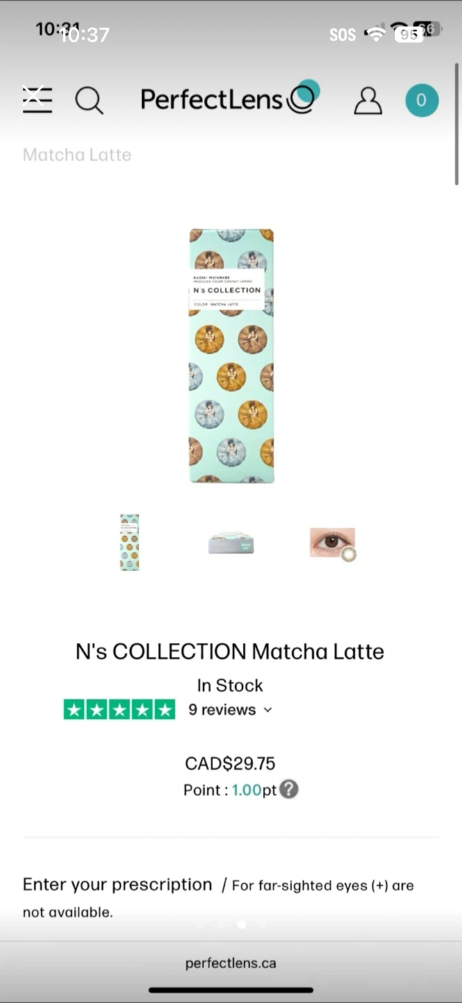 N's Collection Matcha Latte Contact Lenses - 0.00D - photo 3