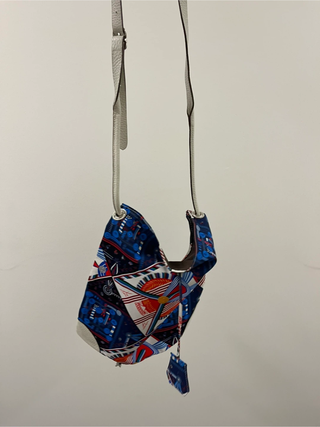 Silk Scarf Crossbody Bag