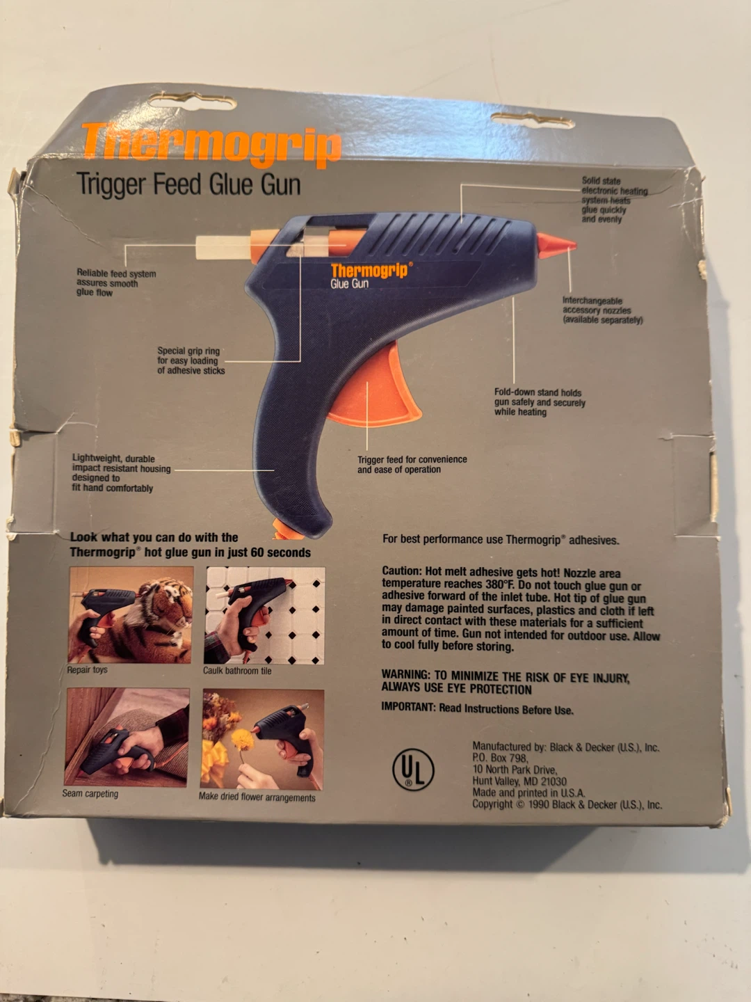 Thermogrip Trigger Feed Glue Gun by Black & Decker - photo 3