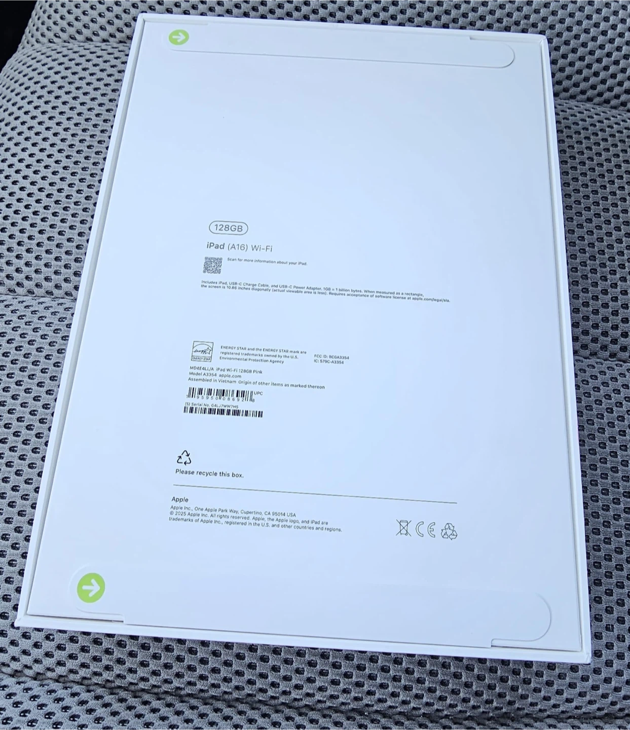 Apple iPad 10.9-inch 128GB Wi-Fi Pink - photo 2