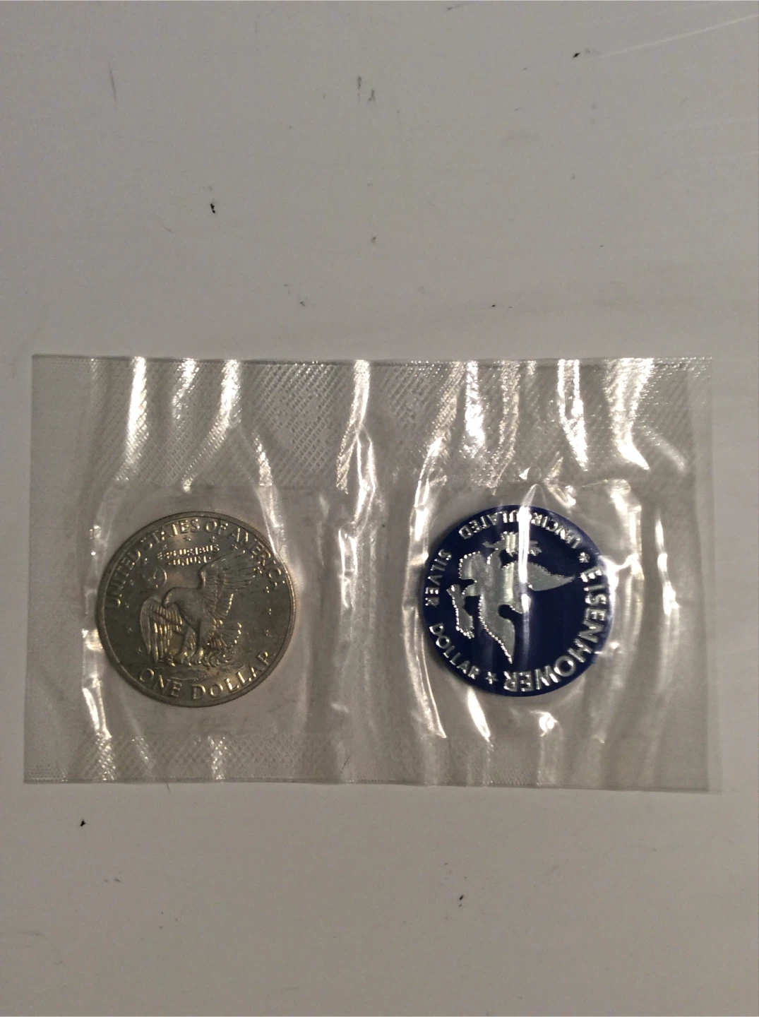 1971 Eisenhower Uncirculated Silver Dollar