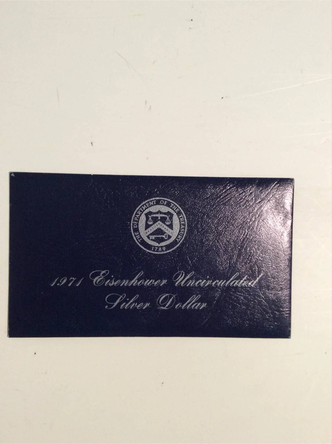 1971 Eisenhower Uncirculated Silver Dollar - photo 3
