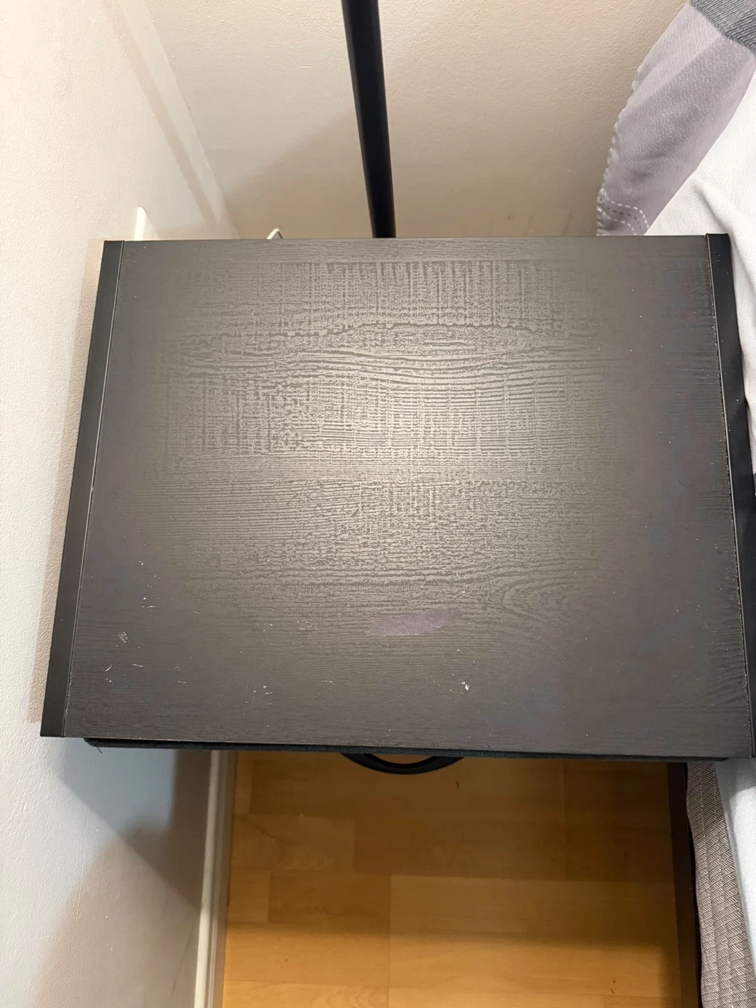 Two-Drawer Nightstand with Fabric Drawers - photo 2