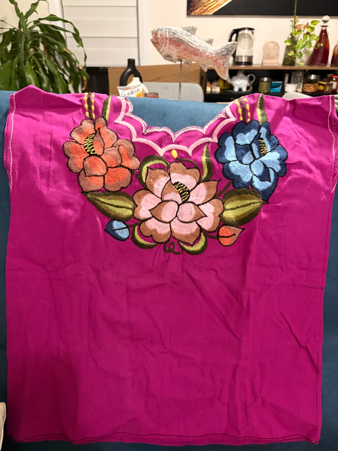 Traditional Embroidered Mexican Blouses