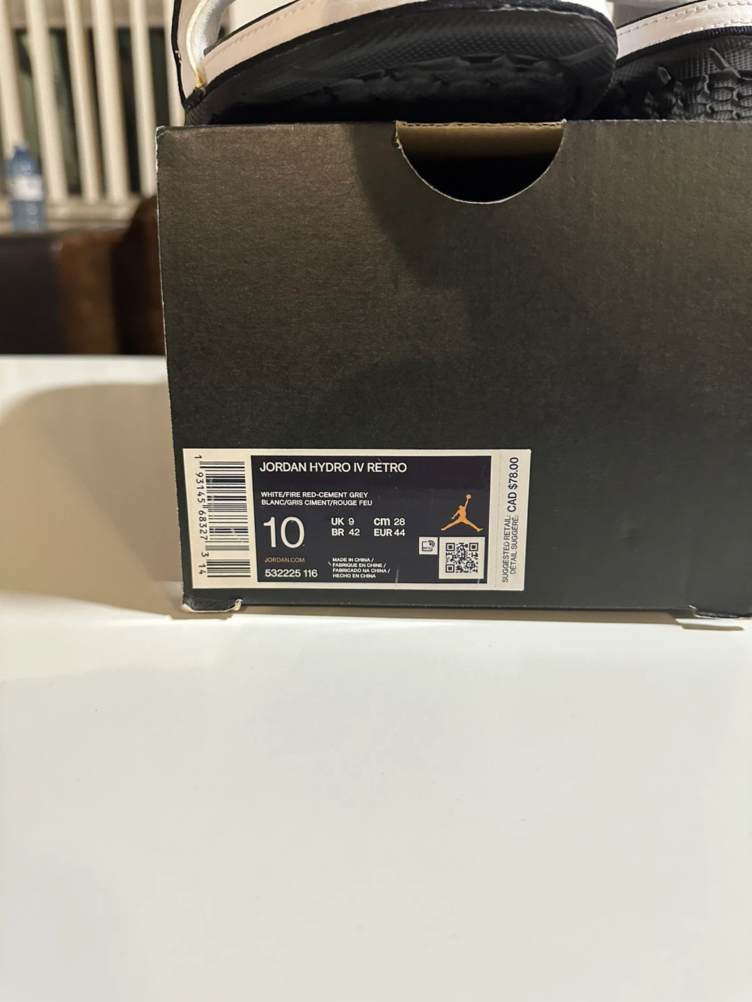 Jordan Hydro IV Retro Sandals Size 10 - photo 3