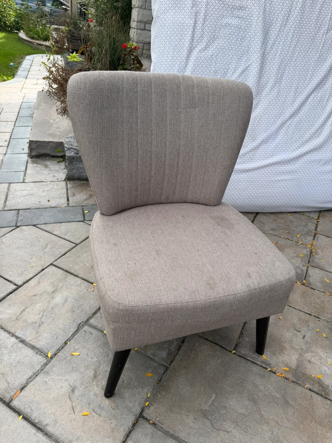 Modern Grey Accent Chair