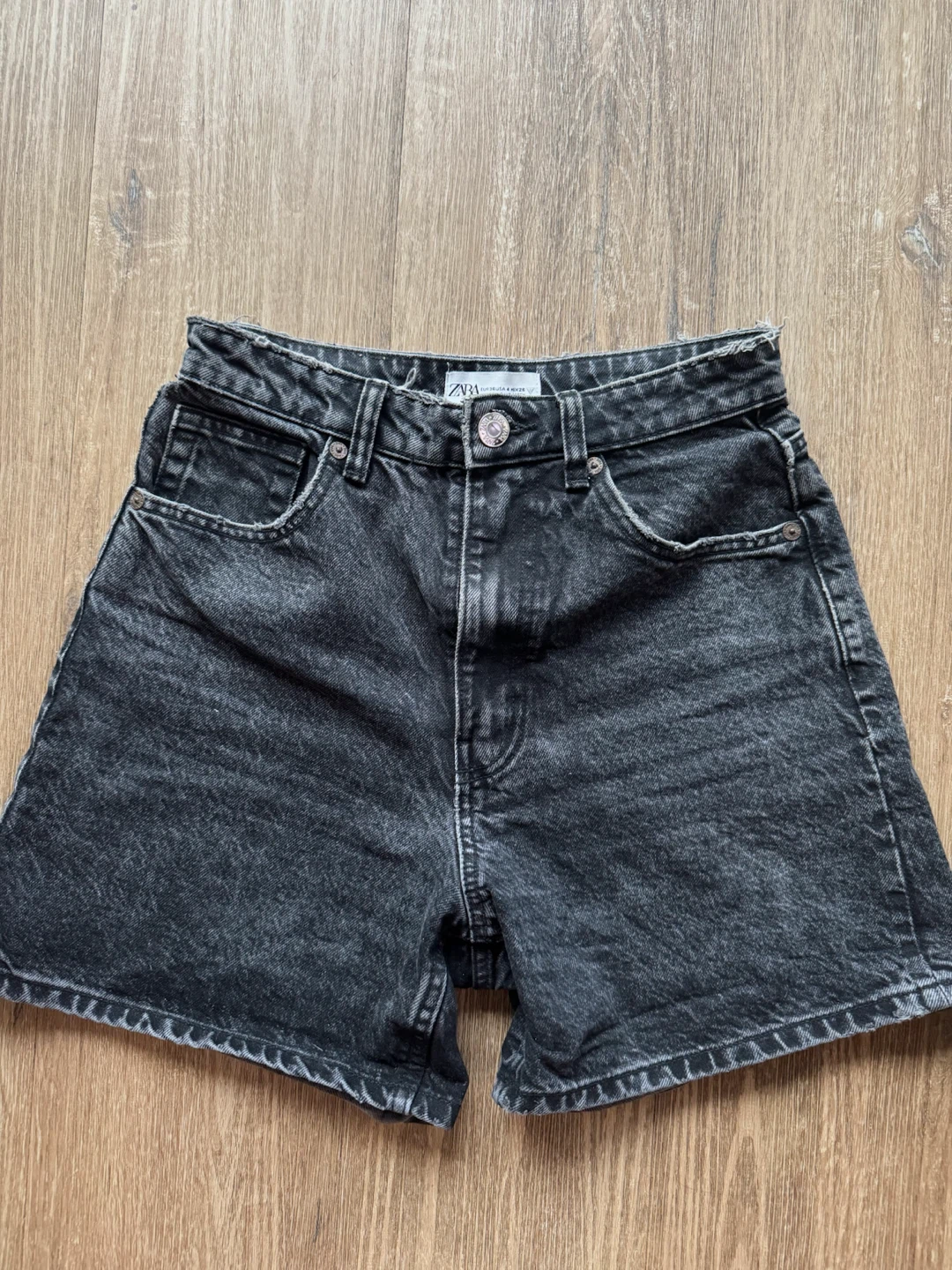 Zara Denim Shorts Bundle - 2 Pairs size 4 - photo 5