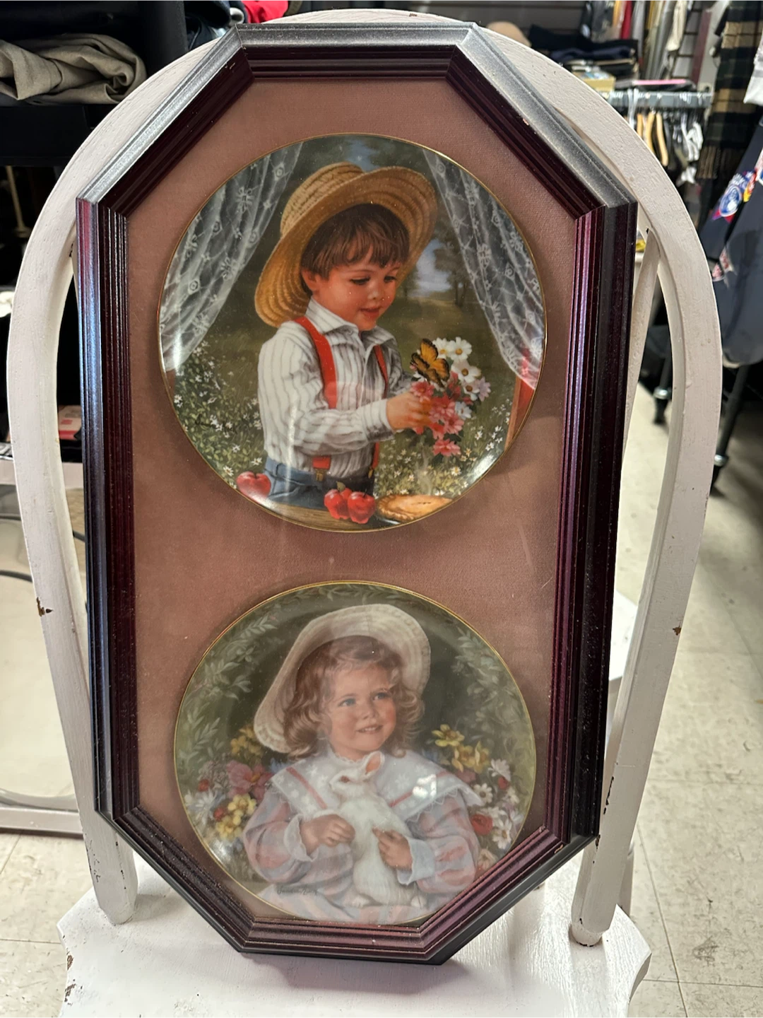 Framed Collectible Plates