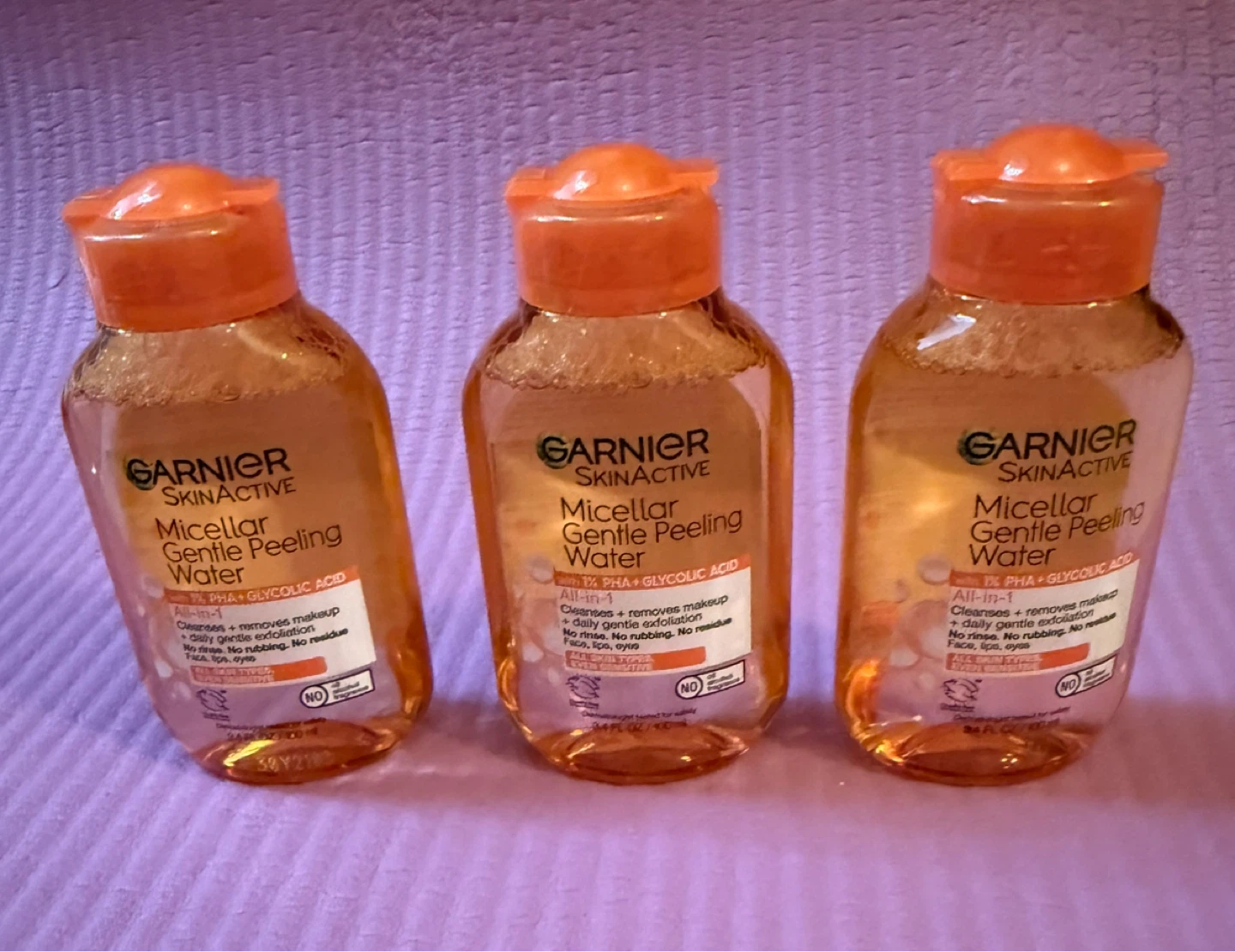 NEW✨3 Garnier SkinActive Micellar Gentle Peeling Water