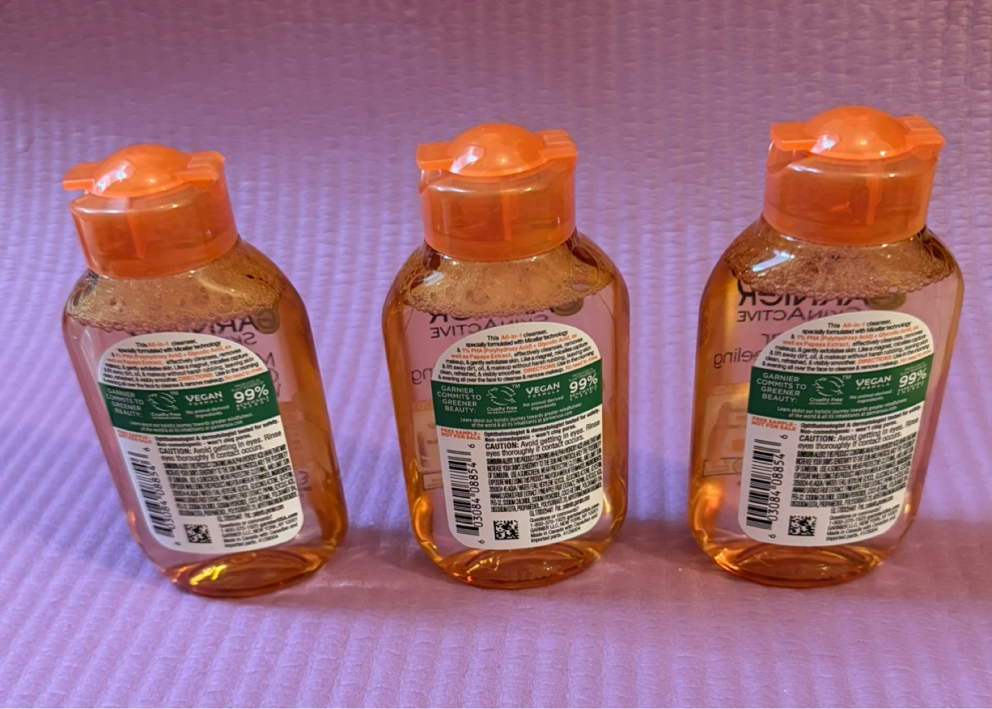 NEW✨3 Garnier SkinActive Micellar Gentle Peeling Water - photo 2