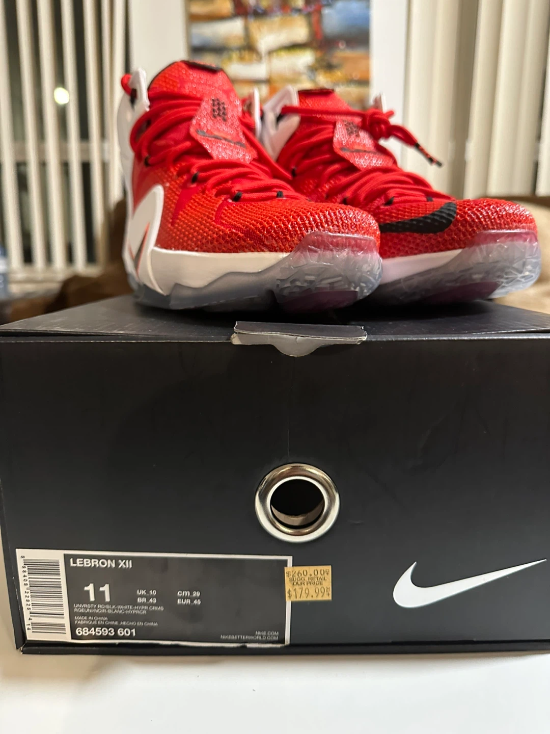 Nike LeBron 12  Basketball Shoes Size 11 - photo 3