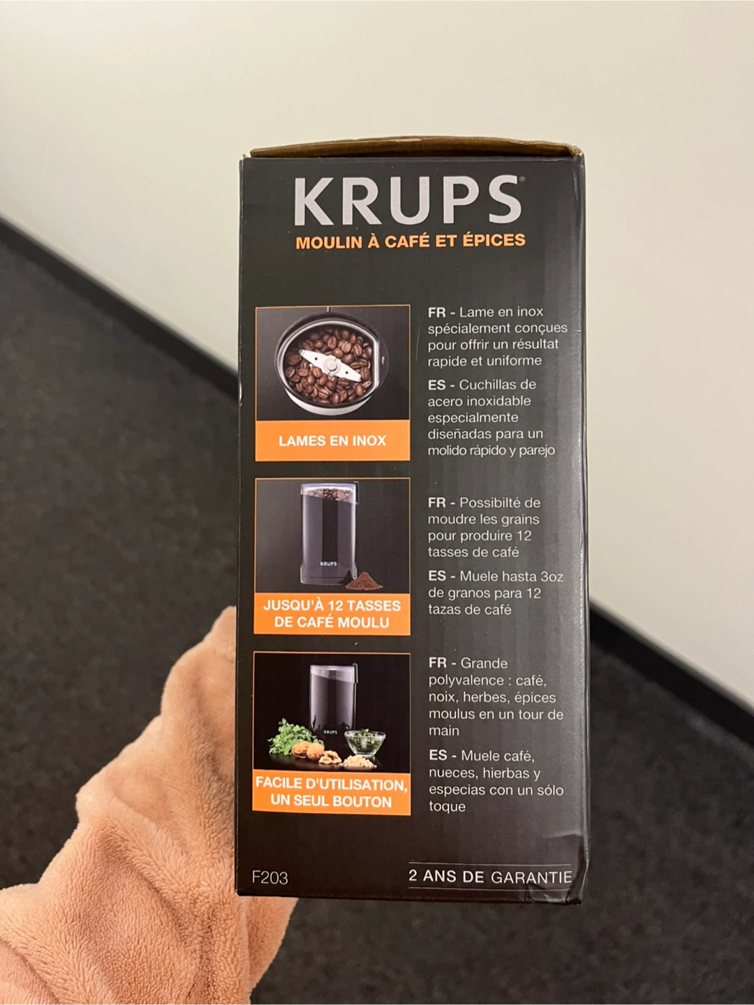 Krups Coffee and Spice Grinder - photo 2