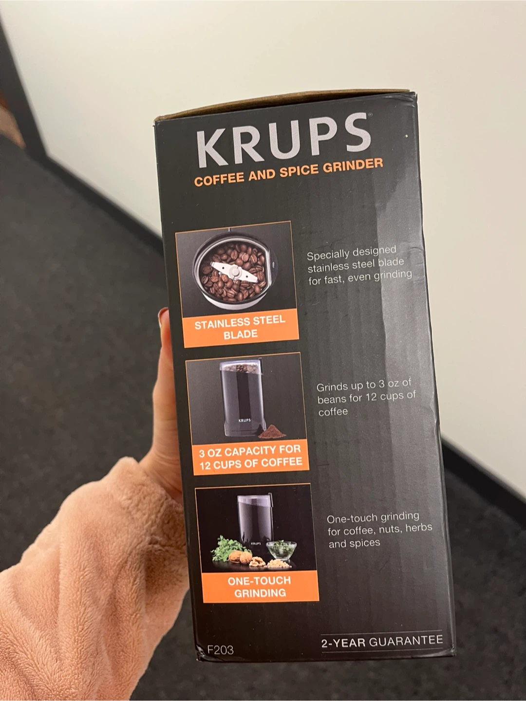 Krups Coffee and Spice Grinder - photo 3