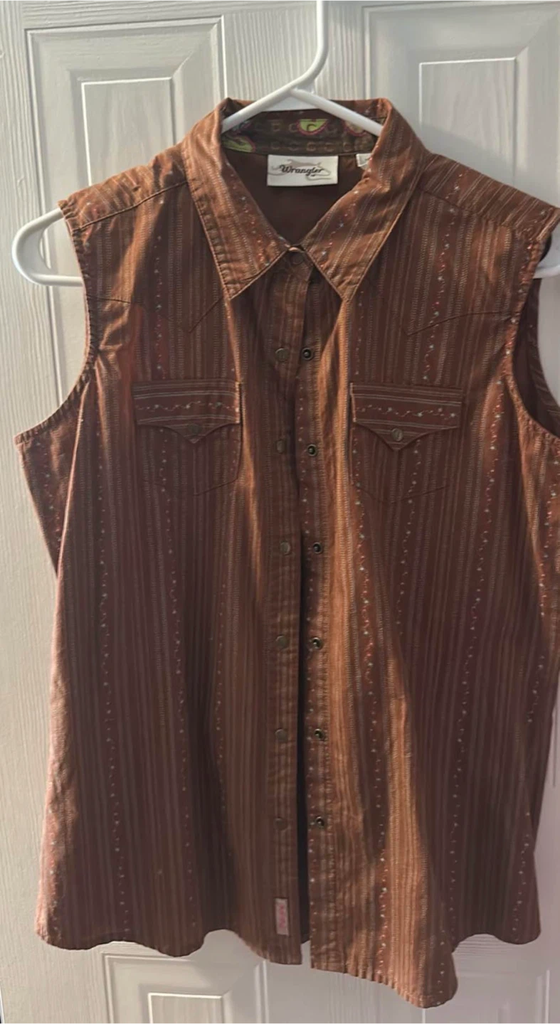Wrangler Sleeveless Shirt