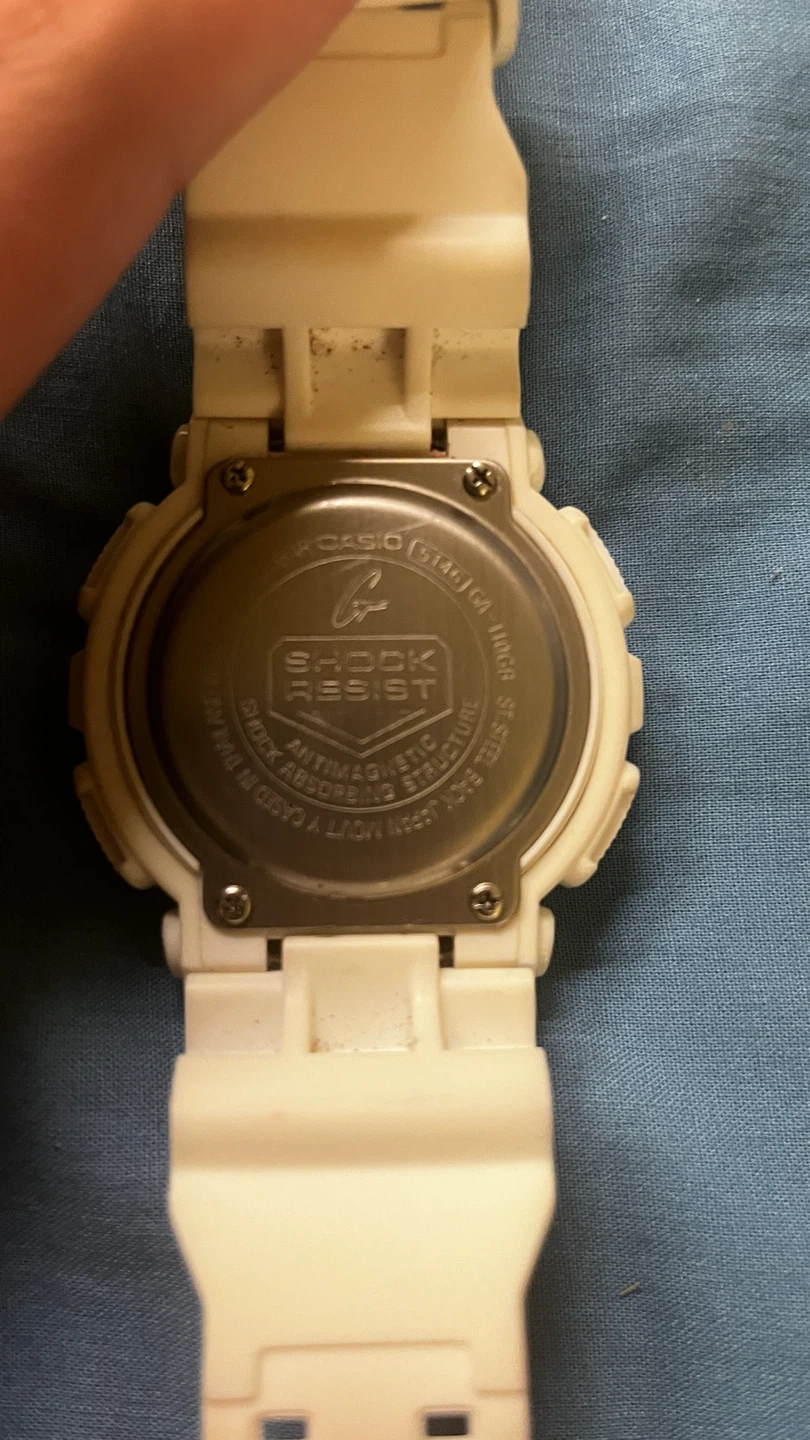 Casio G-Shock GA-110GB White Watch - photo 2