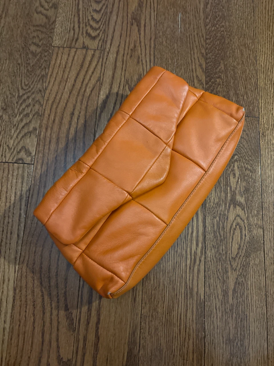 Vince Camuto orange leather shoulder bag - photo 2