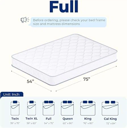 Neo Sleep Full Size 8 Inch Cool Hybrid Mattress - photo 2