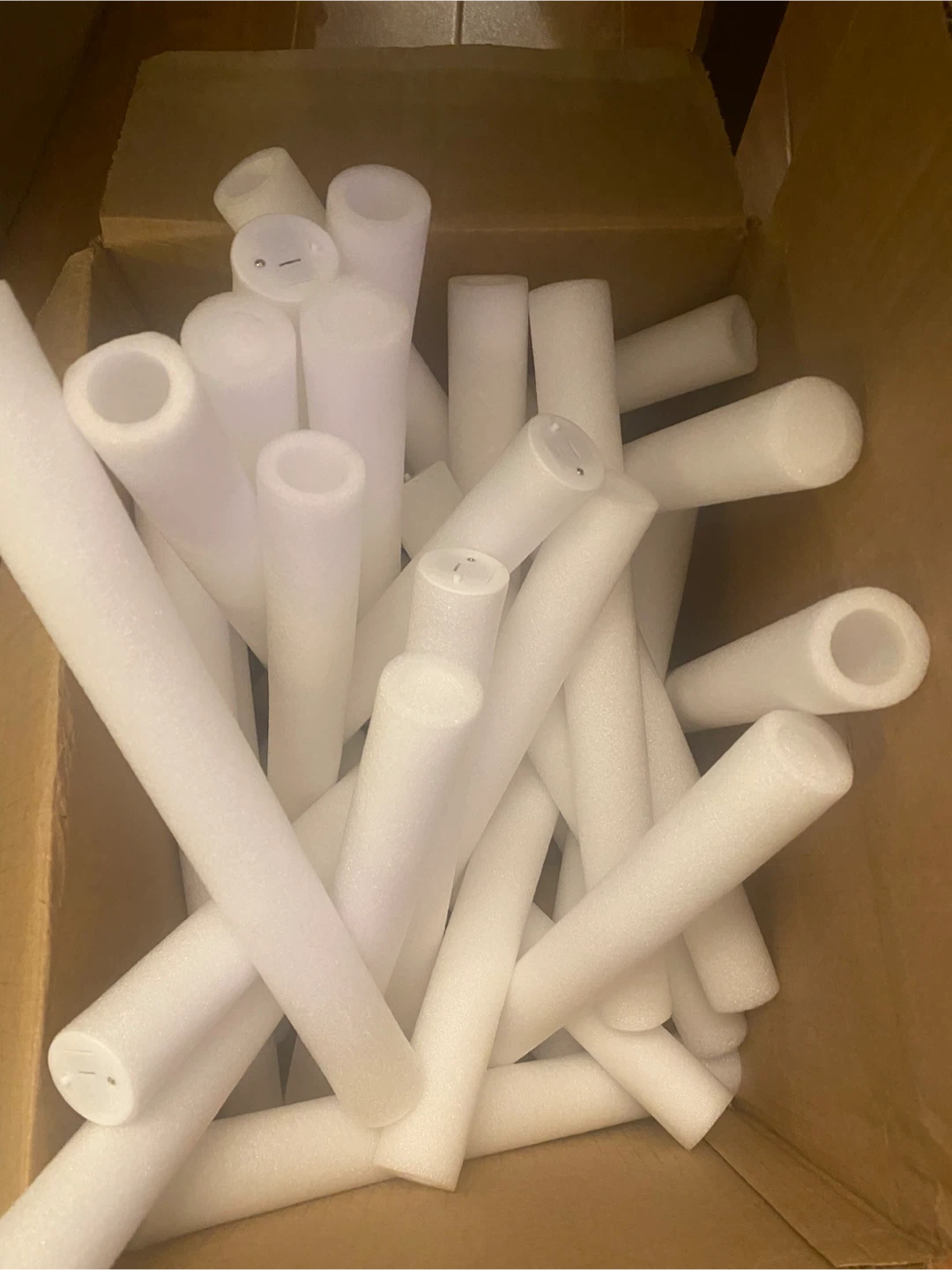 White Foam LED Light Sticks