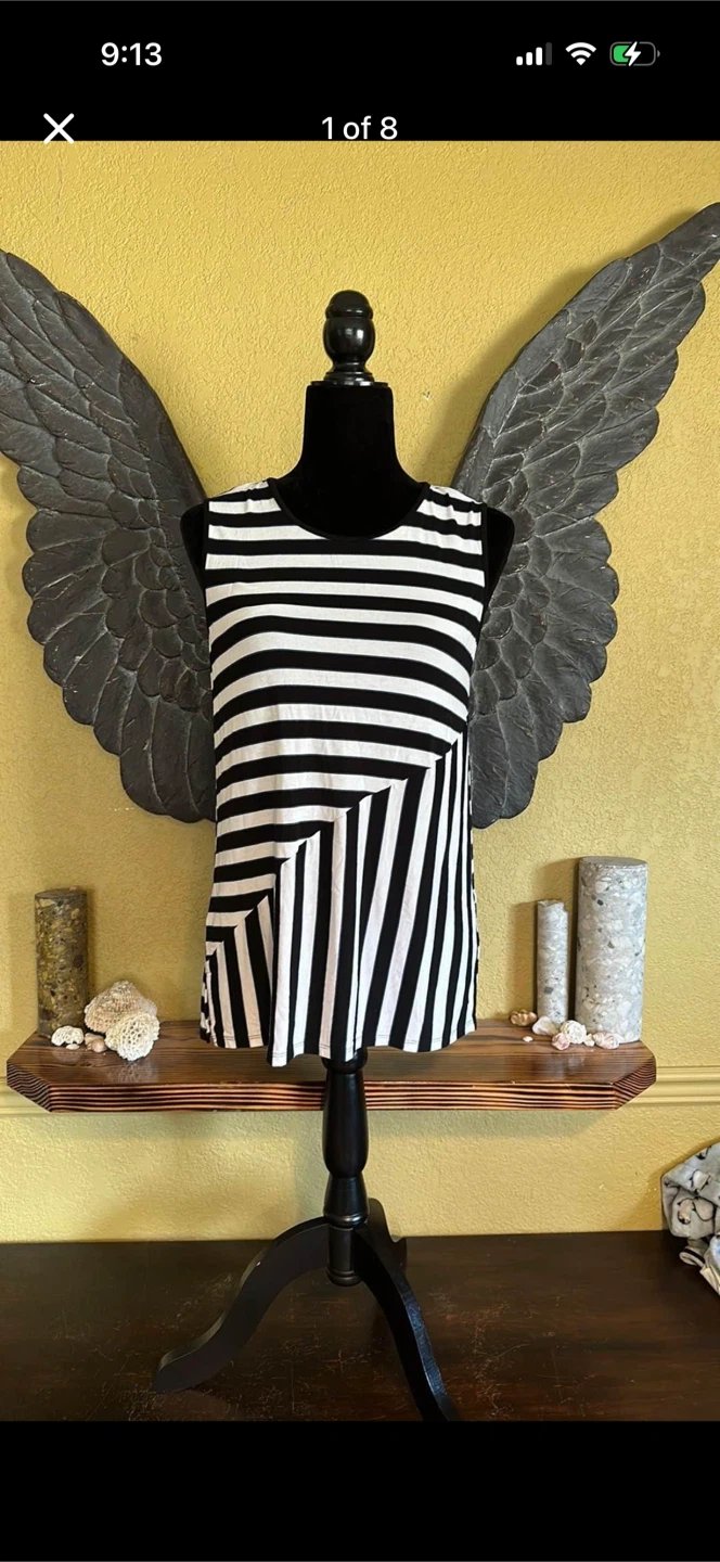 Vince Camuto Striped Tank Top