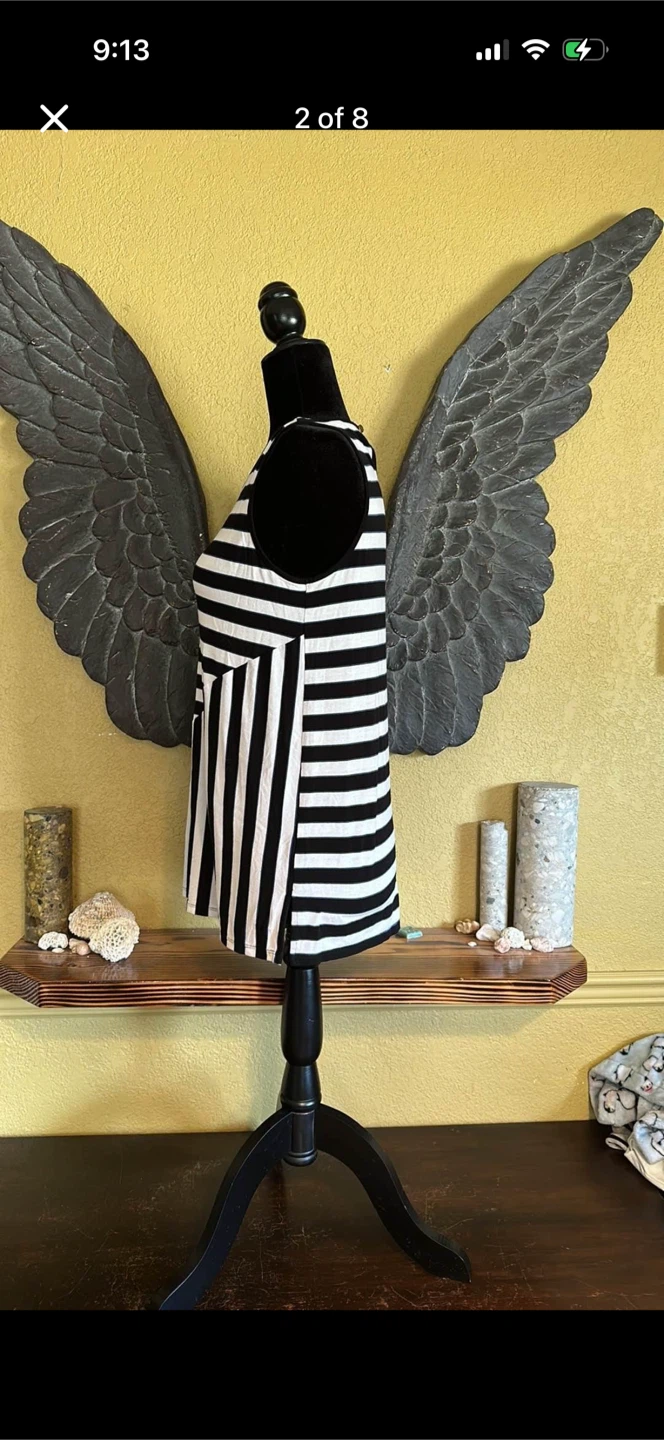 Vince Camuto Striped Tank Top - photo 2