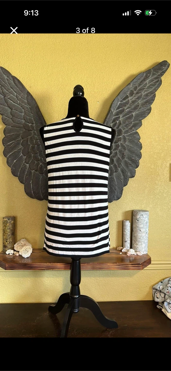 Vince Camuto Striped Tank Top - photo 4