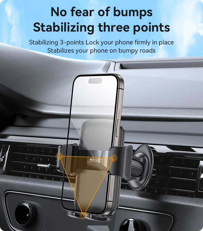 Yesido C25I Air Vent Car Phone Holder Mount - photo 4