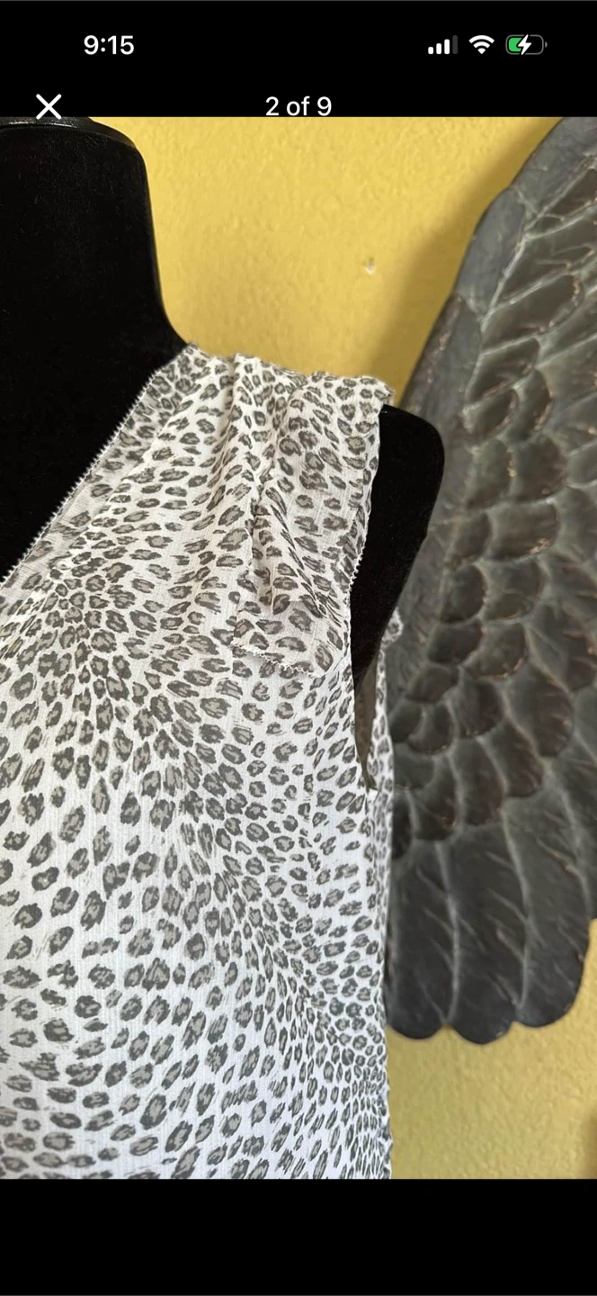 Banana Republic Animal Print Tank Top Blouse - photo 2