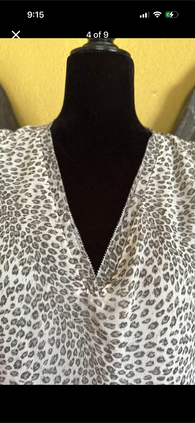 Banana Republic Animal Print Tank Top Blouse - photo 4