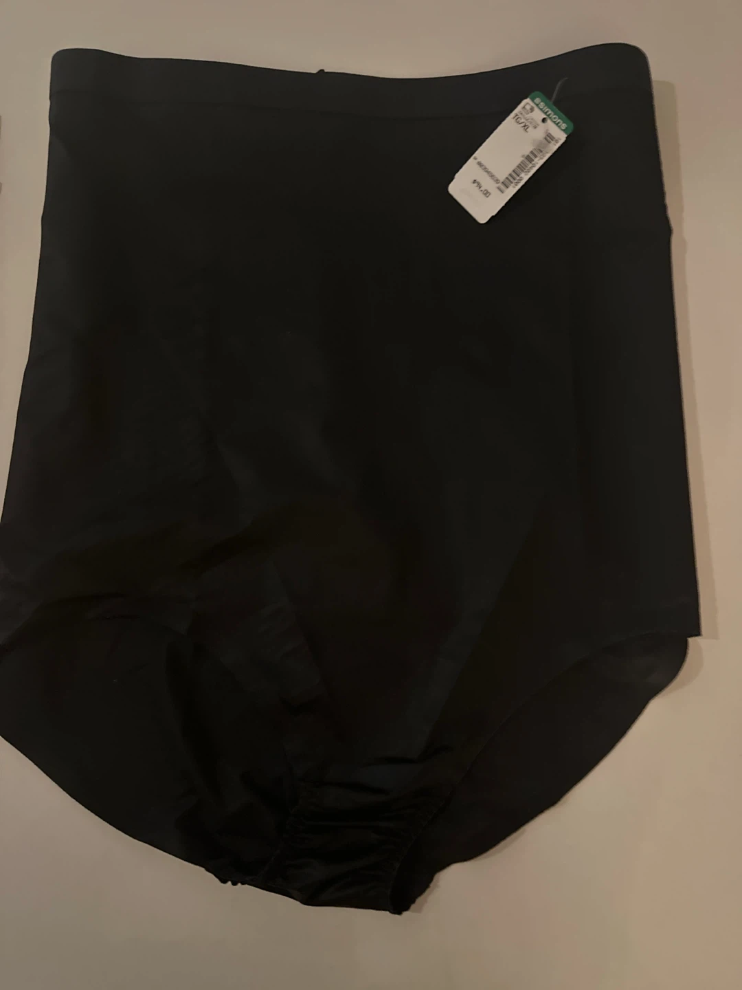 Spanx High-Waisted Shapewear Panties - Black and Beige