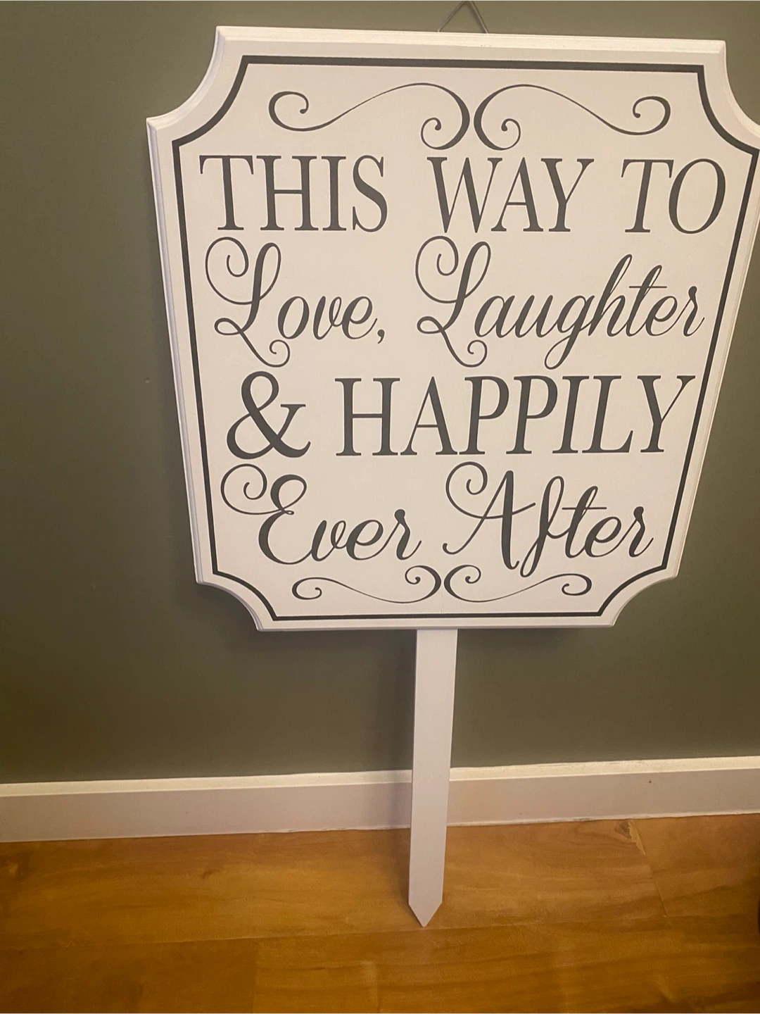 Decorative Wedding Signage