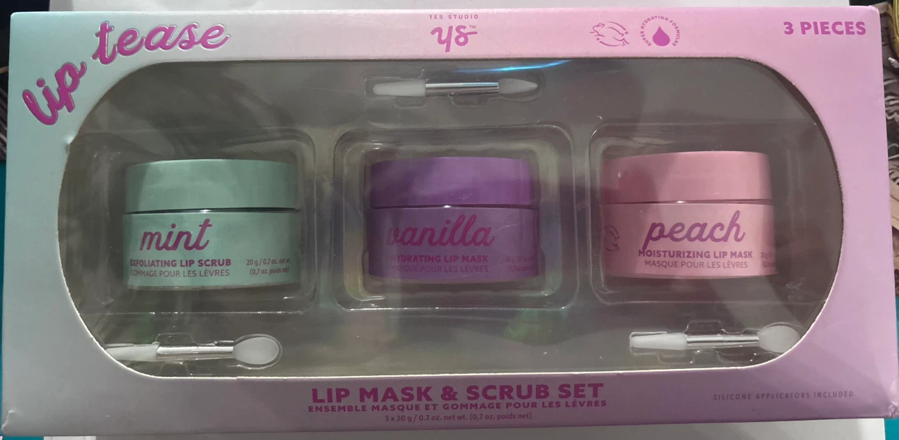 Yes Studio Lip Tease Lip Mask & Scrub Set