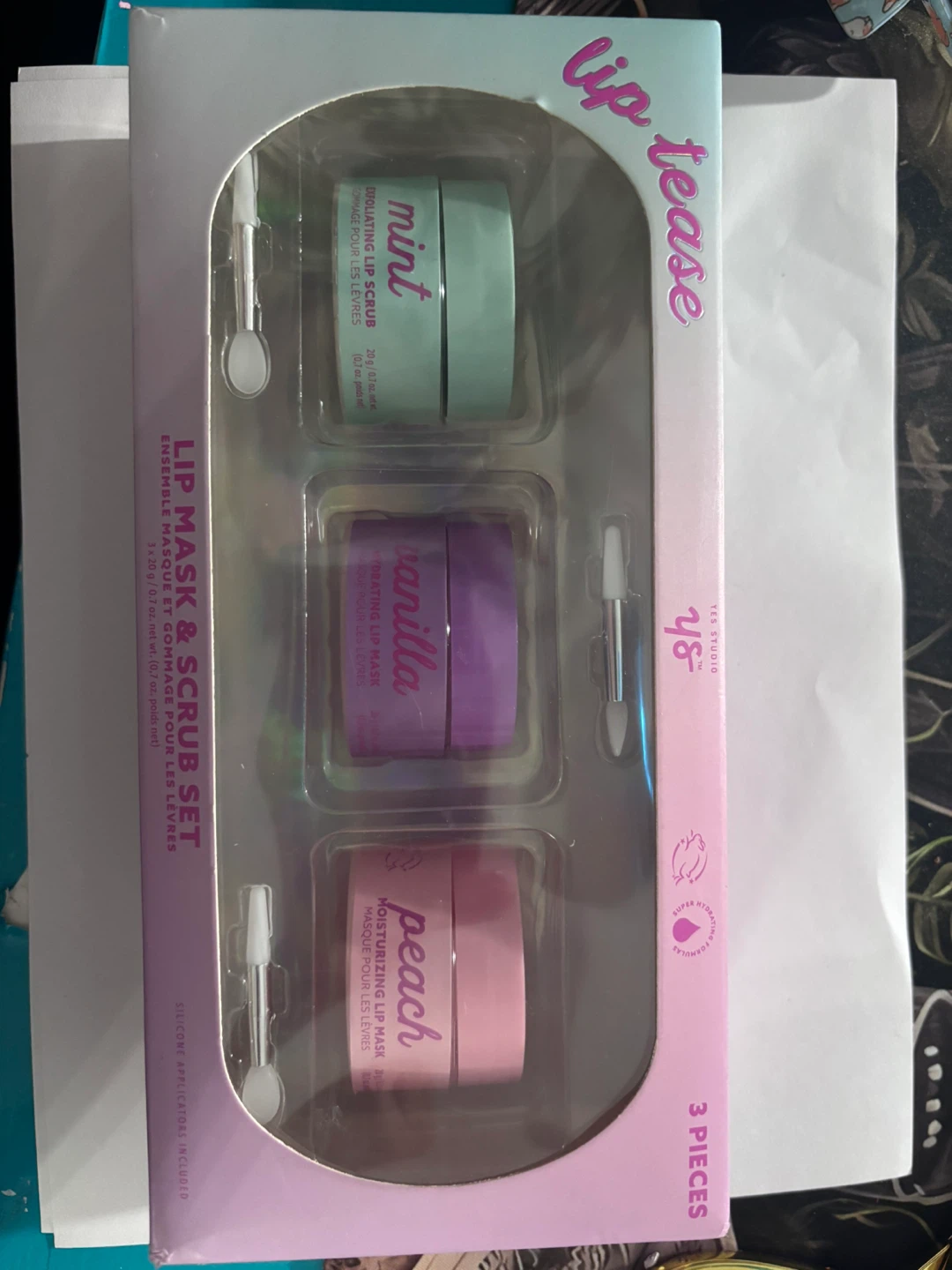 Yes Studio Lip Tease Lip Mask & Scrub Set - photo 3