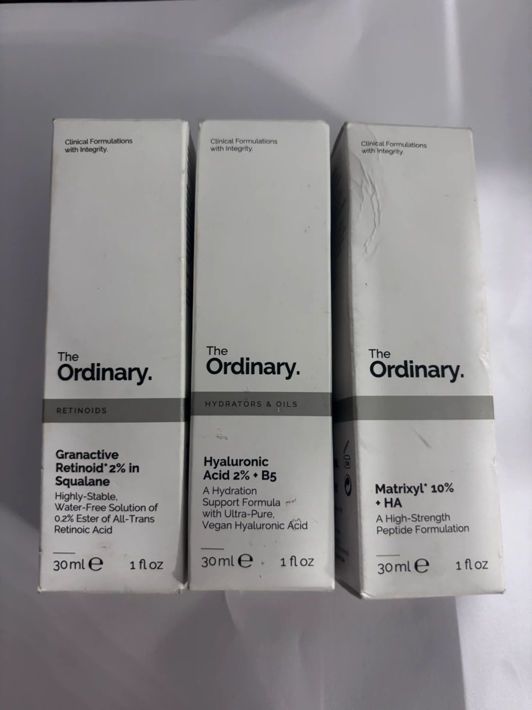 The Ordinary Serum Set (3 Bottles)