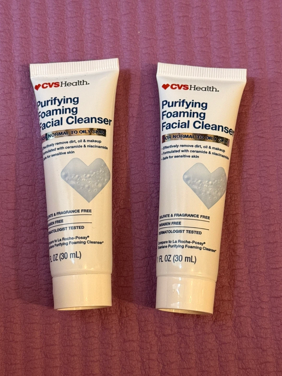 NEW✨Two CVS Health Purifying Foaming Facial Cleansers