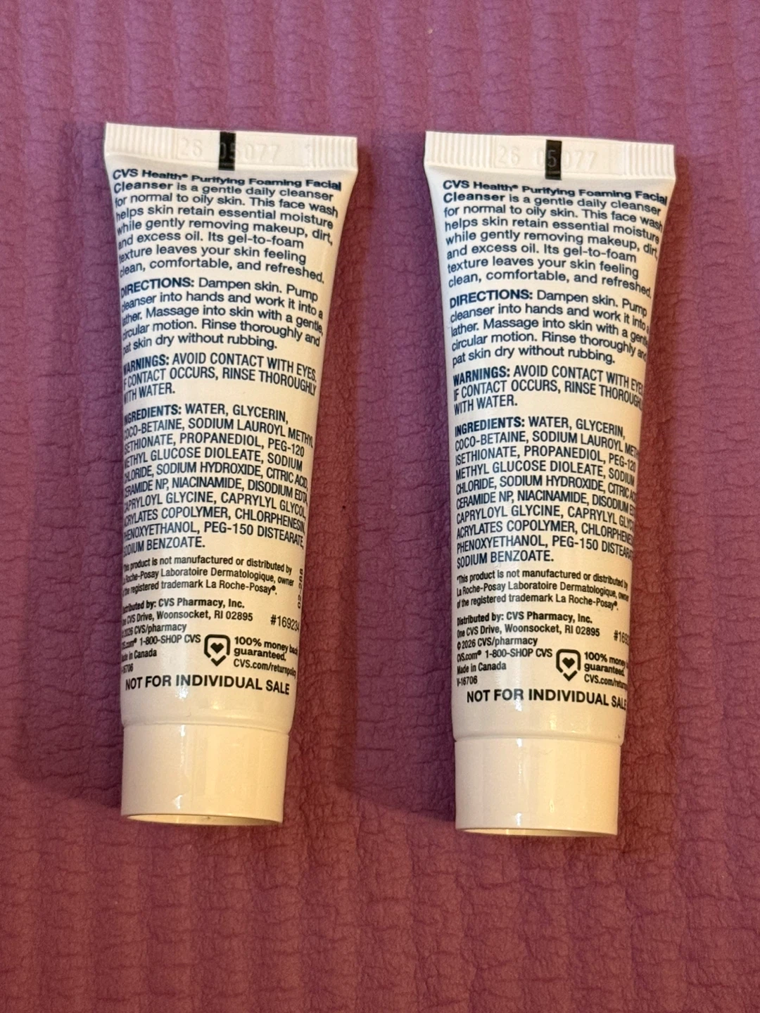 NEW✨Two CVS Health Purifying Foaming Facial Cleansers - photo 2