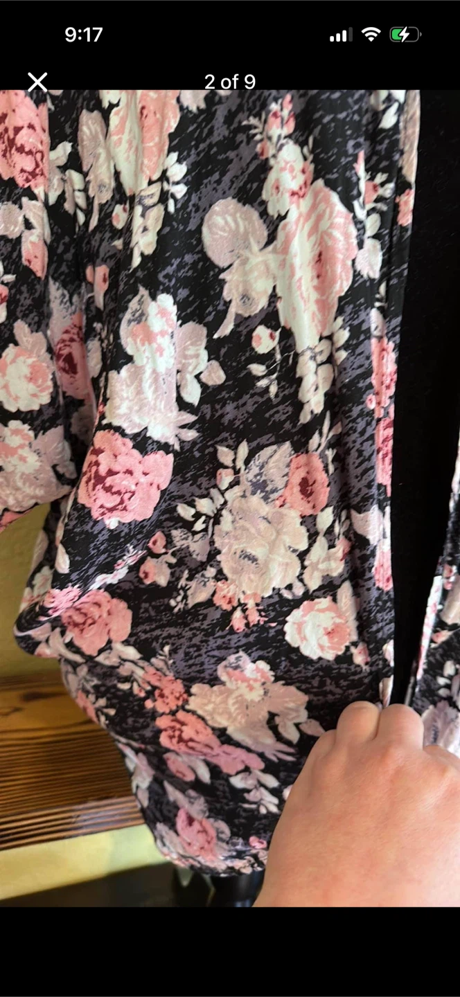 Ardene Short Sleeve Floral Cardigan - photo 2