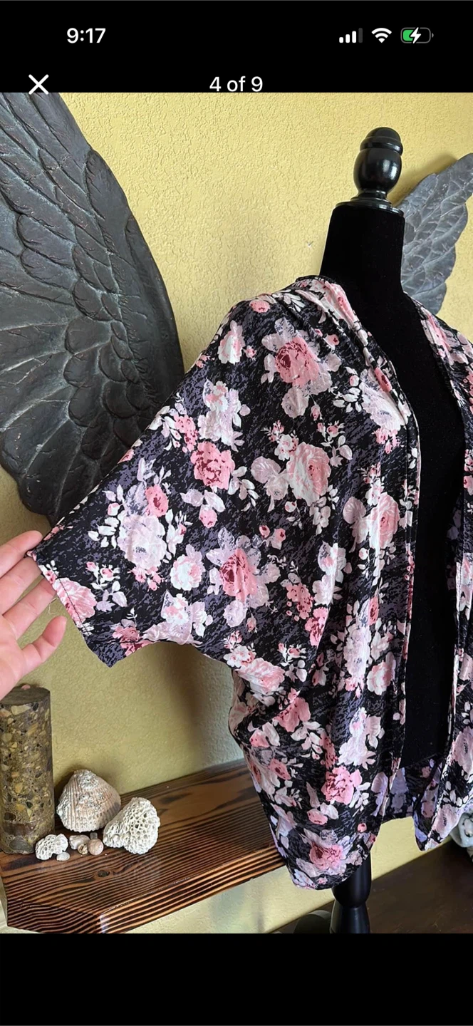 Ardene Short Sleeve Floral Cardigan - photo 4