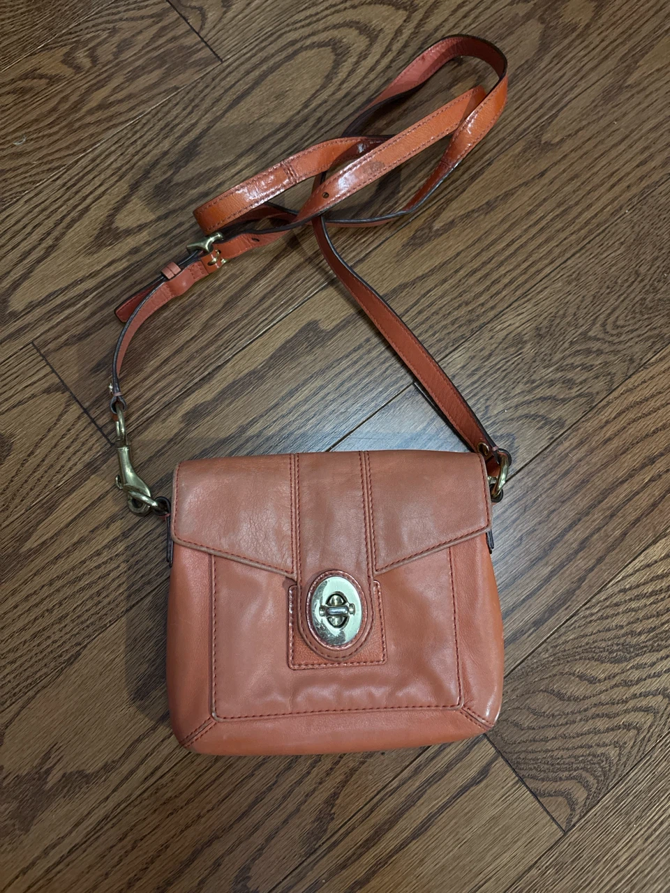 Coach Leather Crossbody Bag