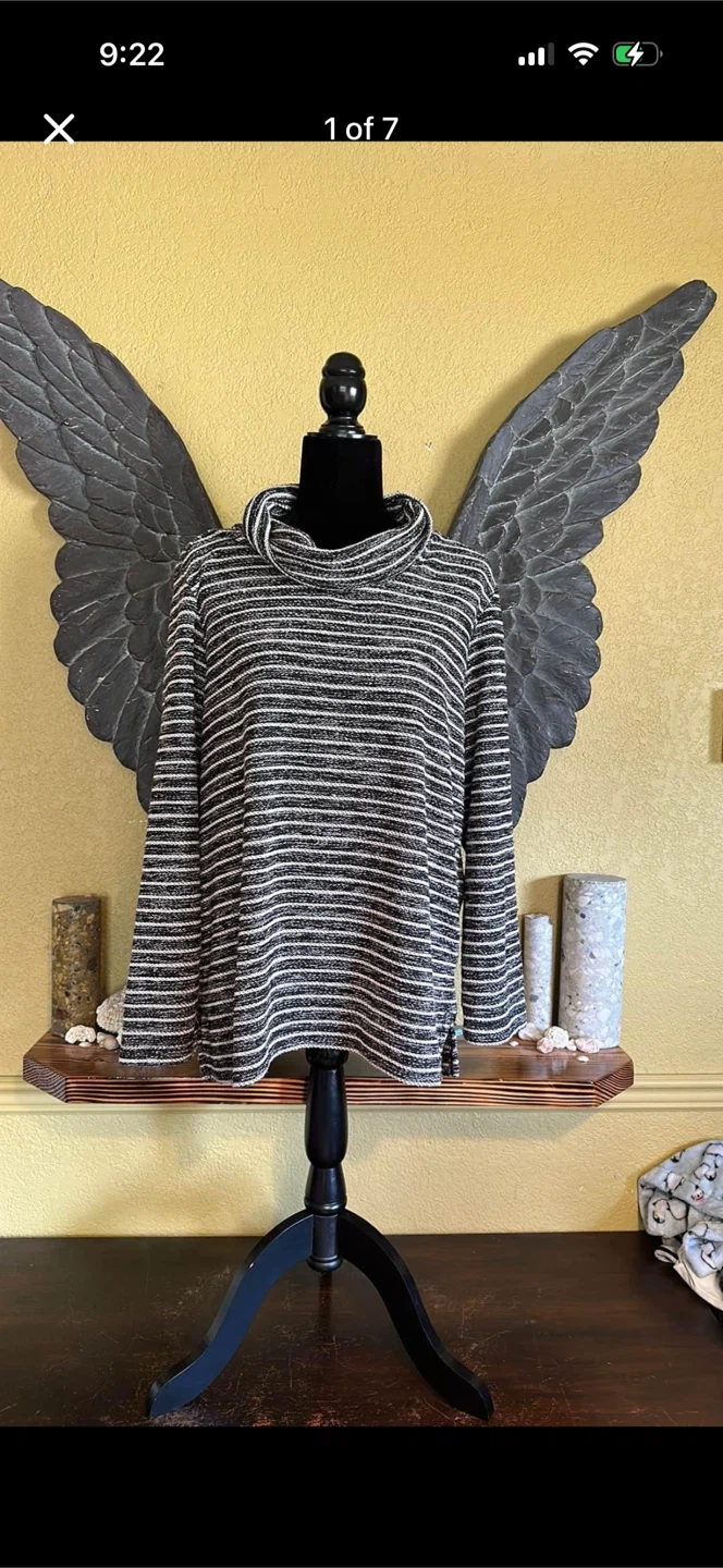 Karen Scott Sport Cowl Neck Sweater
