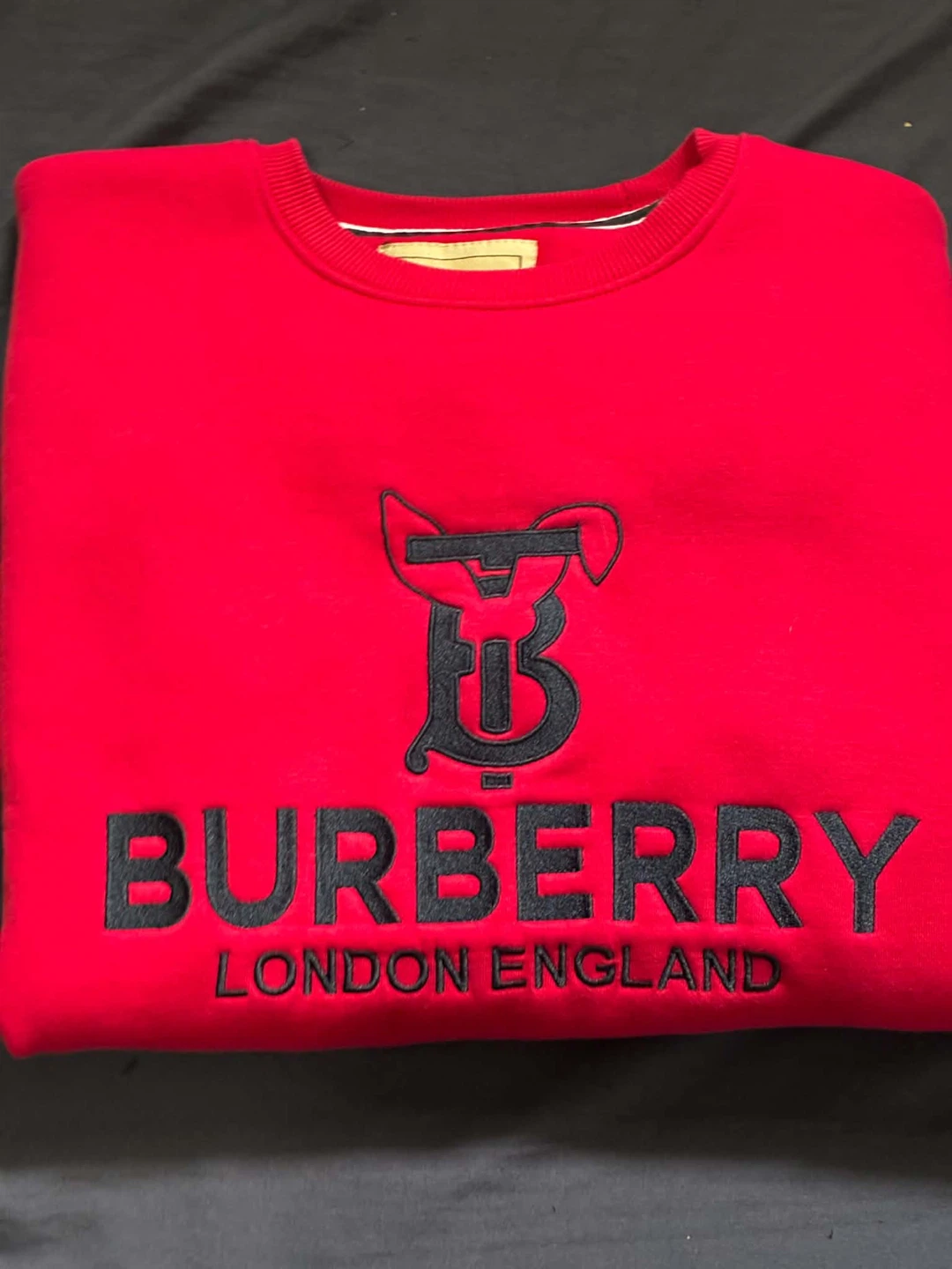Burberry London Red Sweatshirt
