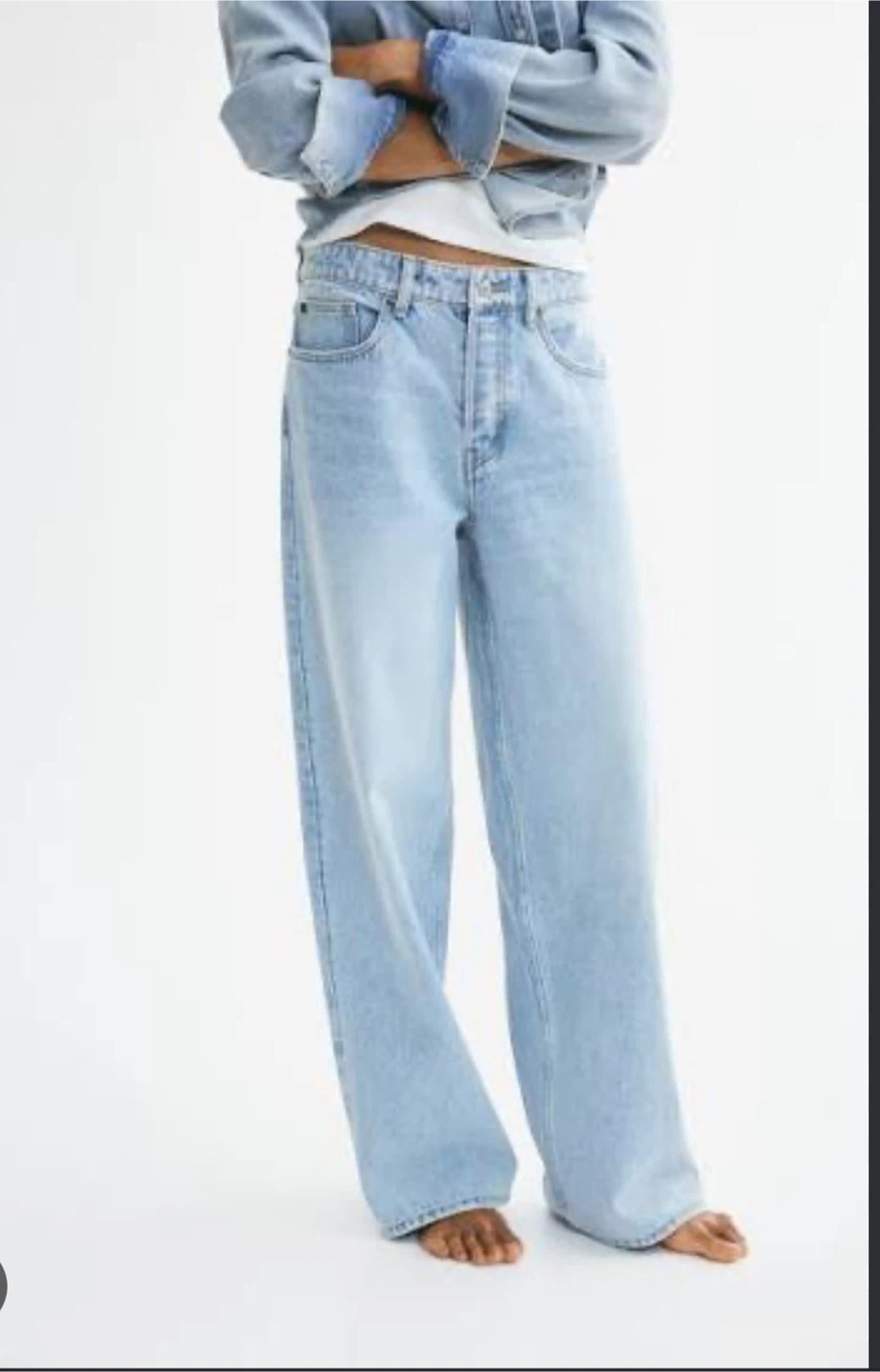 H&M Baggy High Jeans - photo 2