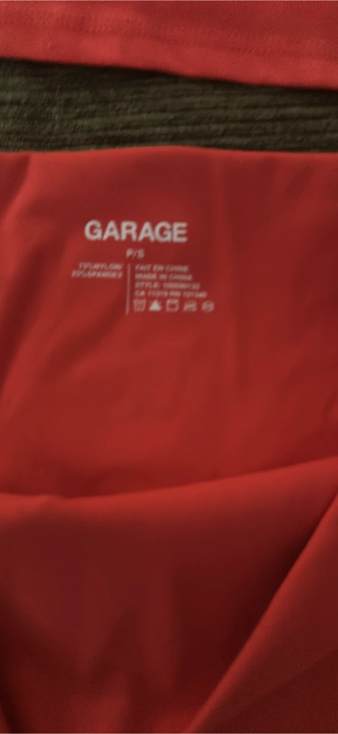 Garage Matching Set - Red - XS/S - photo 4