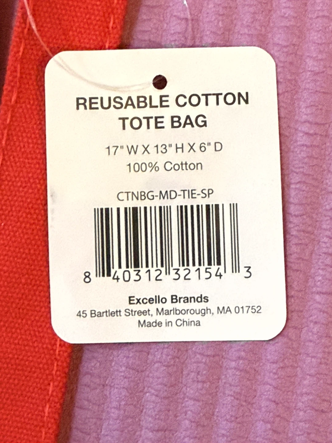 NEW✨Staples Reusable Cotton Tote Bag - photo 3