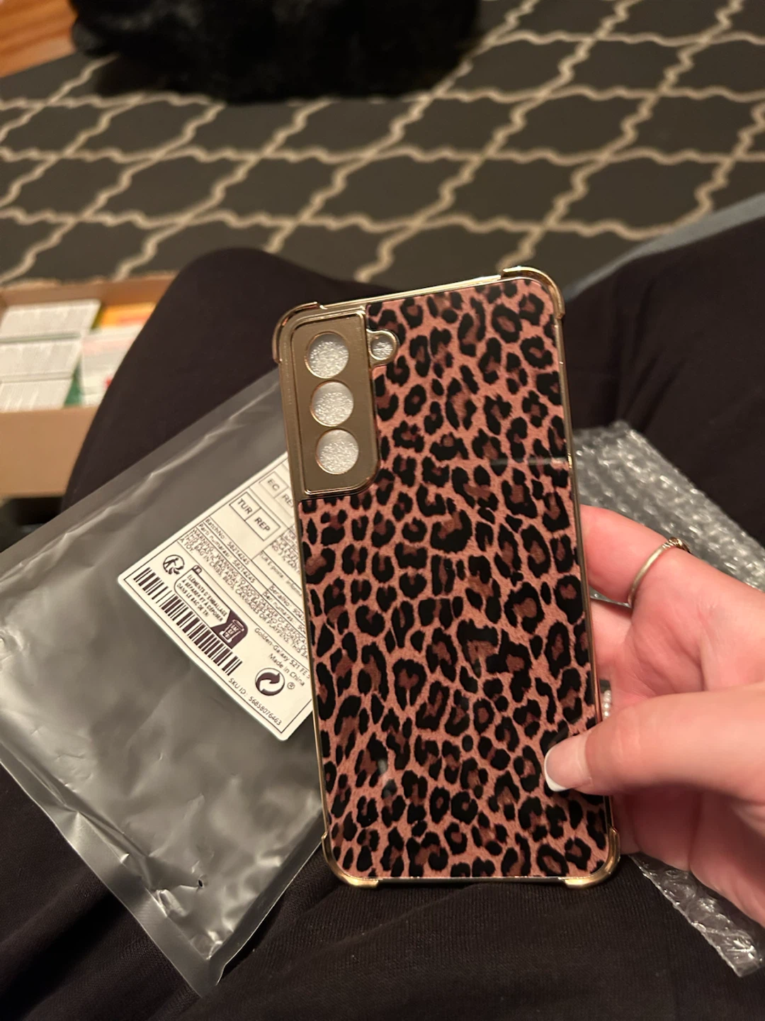 Leopard Print Case for Samsung Galaxy S21 FE #freecycle